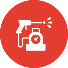 Pressure washer spray gun and unit